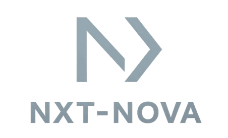 Logo von NXT-NOVA in Grau